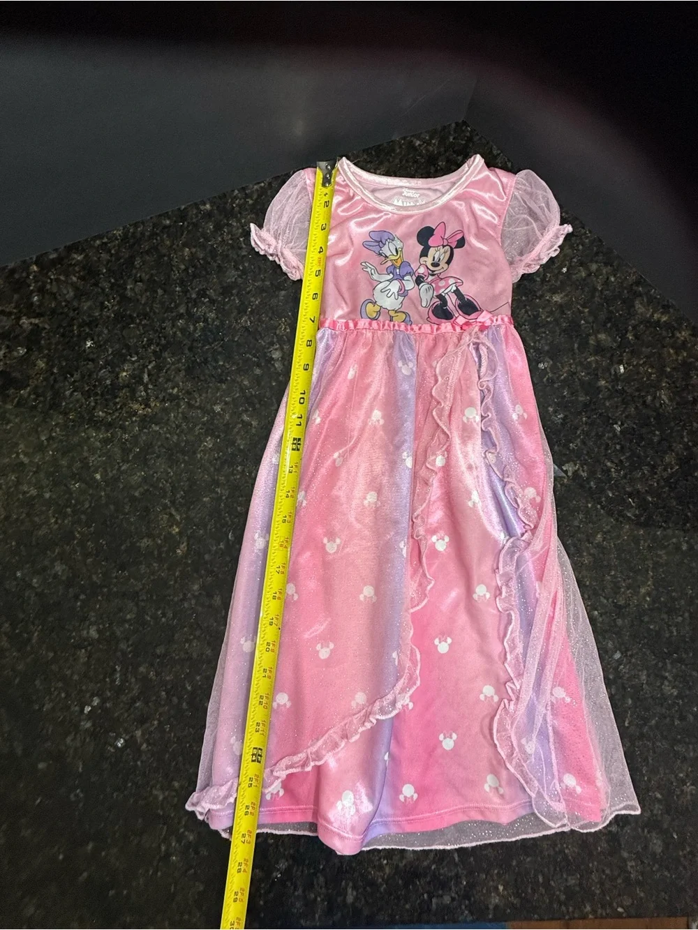 Disney Pink Minnie & Daisy Sparkle Nightgown for Girls